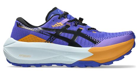 asics trabuco max 5 purple orange men s trail running shoes