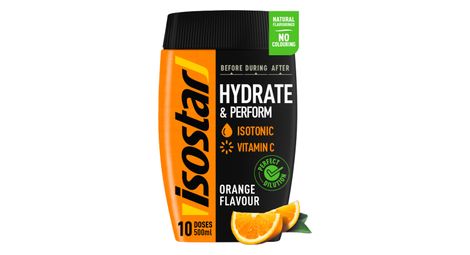 ISOSTAR Hydrate & Perform Pulver 560 gr Geschmack Orange