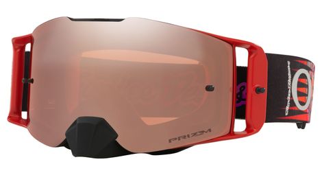 Máscara oakley front line mx x troy lee designs liquid prizm mx black iridium / ref: oo7087-83