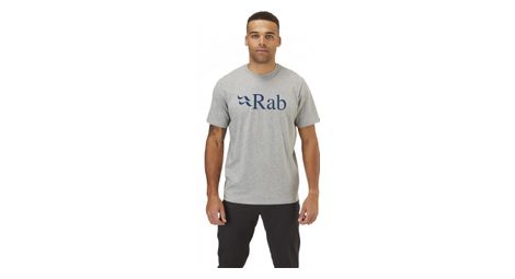 Rab stance logo grijs heren t-shirt