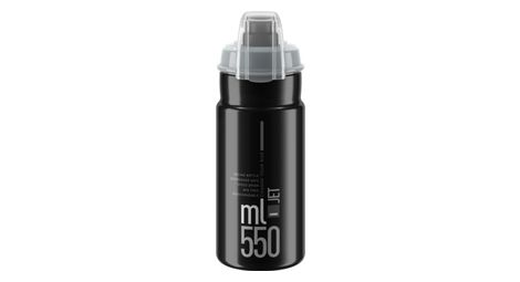 Borraccia elite jet plus 550 ml nera