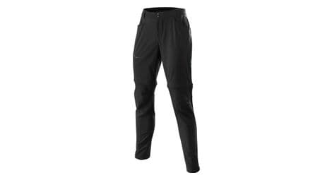 Loeffler pantalon outdoor m t zip tapered active stretch light noir