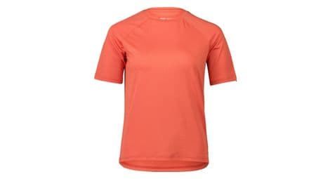Camiseta poc reform endurolight ammolite coral para mujer m