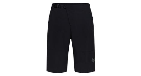 Pantalones cortos con piel Fox Flexair negros para hombre
