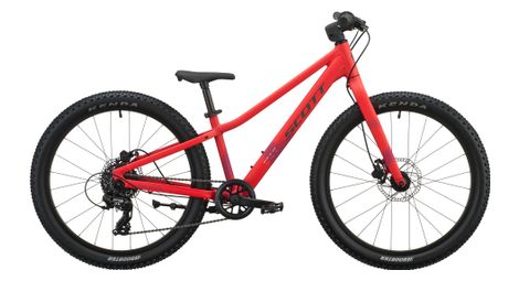 Scott Scale 400 Kinder-Mountainbike, Shimano Tourney 8-Gang, 24 Zoll, rot, 2027