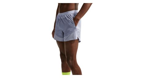 Short Nike Stride Plus 5in Bleu Homme