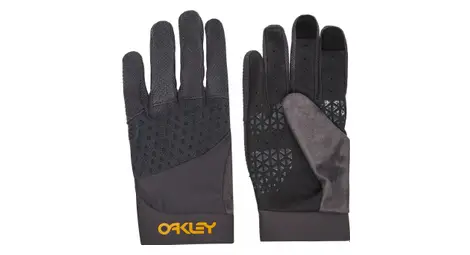 Guantes largos oakley drop in mtb forged iron / gris