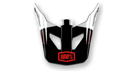 Visière de rechange 100% status kelton red