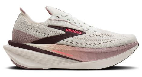 Scarpe da corsa Brooks Hyperion Max 4 Bianco/Rosa da donna