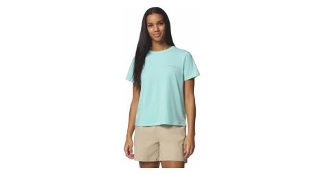 T-shirt technique femme columbia sun trek ii bleu