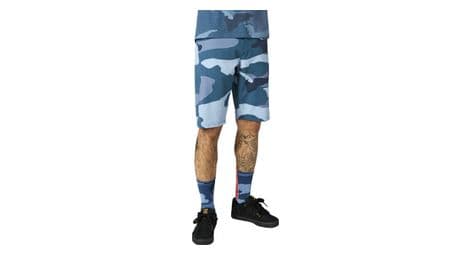 Pantalones cortos de piel fox ranger azul / camuflaje