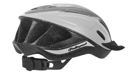 Polisport casque vélo ride-in l (58-62cm) - blanc/gris