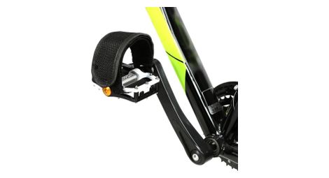 Paire de sangles de pédale vélo – Double fixation ajustable avec bande adhésive renforcée
