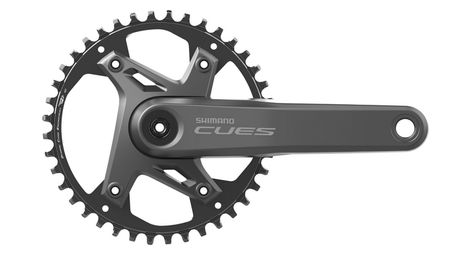 shimano cues fc u6000 1 crankset 40t 9 10 11s black