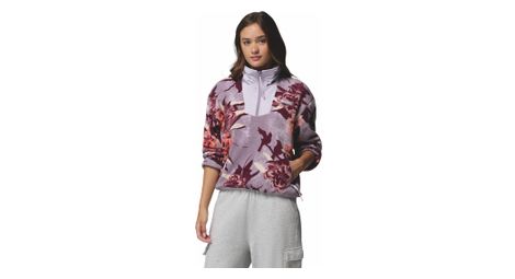 Vellón Columbia Mujer 1/2 Zip Sequoia Grove Printed Violet