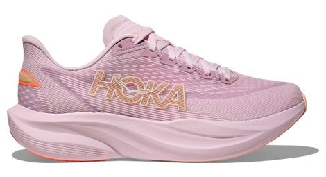 Chaussures Running Hoka Mach 7 Rose Femme