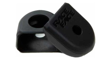 Race face paire de protèges manivelles alu boot pedal noir