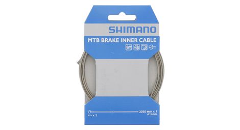 Cable de frein shimano vtt sus o1 6 mm x 2050 mm