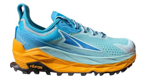 Chaussures Trail Running Altra Olympus 5 Chamonix Bleu Orange Femme