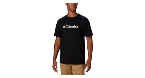 Tee shirt short sleeves columbia csc basic logo black men s