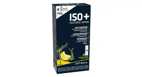 Aptonia energy drink iso + limone in polvere 4 x 38 g