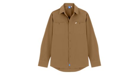 Chemise technique unisexe lagoped raicho camel