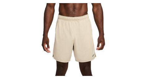 Pantalón corto nike dri-fit totality 7in beige para hombre