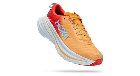 Chaussures Running Hoka Bondi X Orange Rouge
