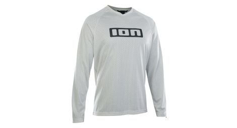 Ion logo mtb long sleeve jersey lichtblauw