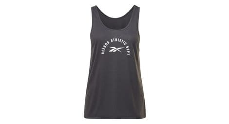 Camiseta de tirantes reebok workout ready supremium graphic mujer negra