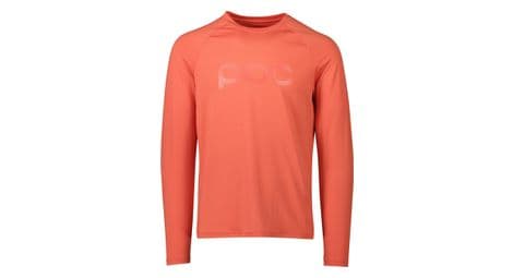 Maillot manches longues poc reform enduro ammolite corail