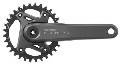 shimano cues fc u6000 1 crankset 32t 9 10 11s black