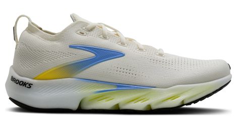 Chaussures Running Brooks Glycerin Flex Blanc/Bleu Homme