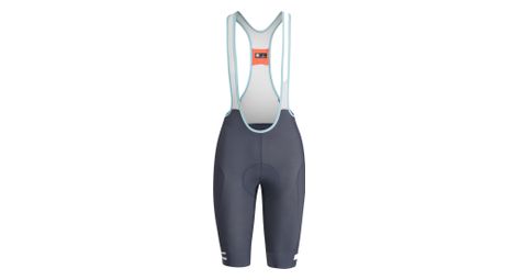 Culotte con tirantes sportful pulse heritage para mujer azul