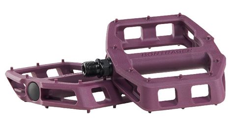 Paire de pedales plates bontrager line comp violet