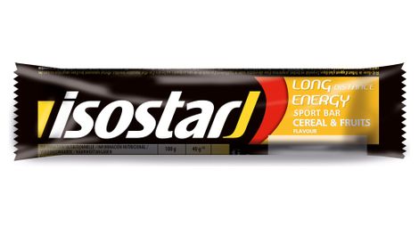 Barre energetique isostar endurance cereales et fruits 40g
