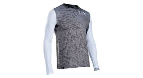 Maillot manches longues northwave bomb vert gris