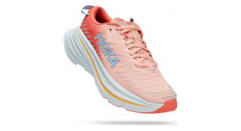 Chaussures Running Hoka Bondi X Rose Femme