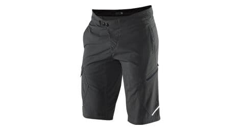 100% ridecamp kids skinless short zwart