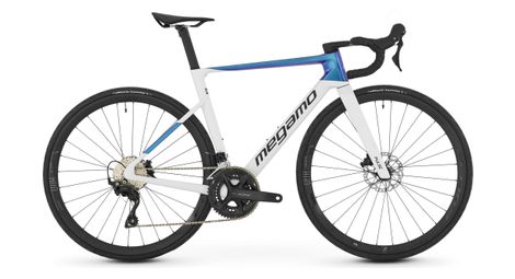Vélo de Route Megamo Pulse 20 Shimano 105 12V 700 mm Blanc/Bleu 2026