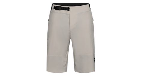 Pantalones cortos con piel Fox Flexair grises para hombre