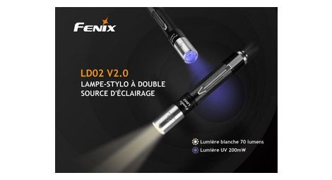 Lampe de poche compacte 70 lumens ld02 v2.0 - fenix