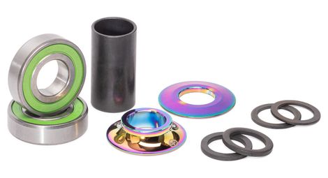 Boitier de pedalier salt plus echo mid bb set 19mm multicolor