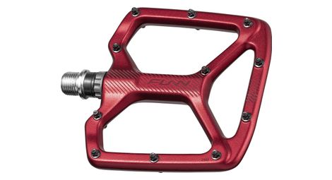 Ein paar funn python flat pedals rot