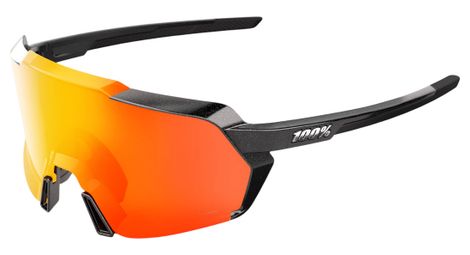 Gafas 100% Korbin Gloss Metallic Black - HiPER Red Mirror