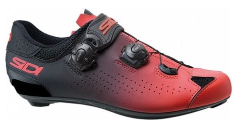 Chaussures sidi genius 10 anthracite/rouge