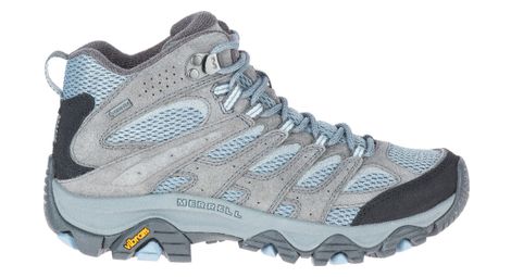 Chaussures de randonnée merrell moab 3 mid gore-tex gris/bleu femme