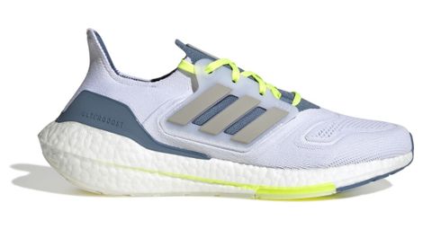 Chaussures Running adidas running UltraBoost 22 Bleu Jaune Homme