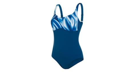 Maillot de bain 1 pièce imprimé contourlustre femme speedo scu