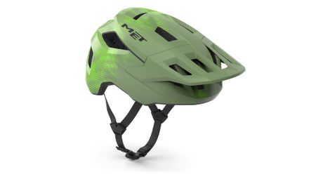 Casque junior vtt met shelter youth vert